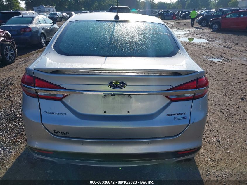 2017 FORD FUSION SPORT - 3FA6P0VP7HR194653