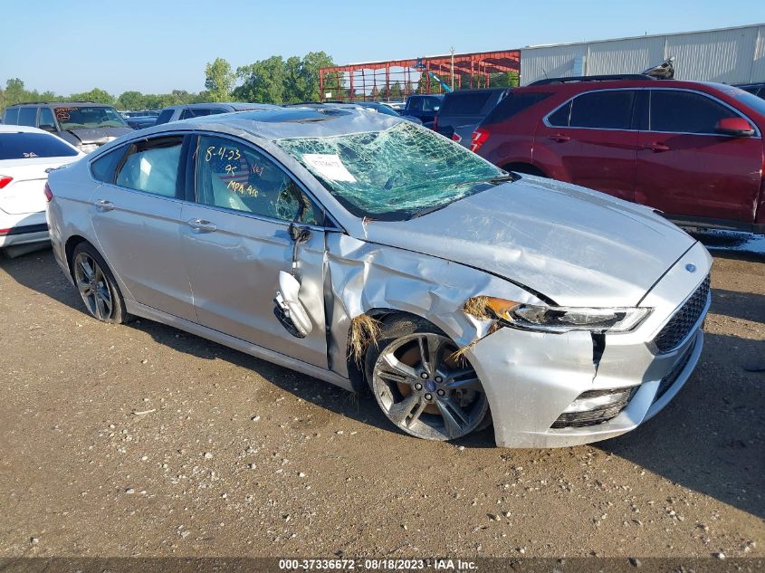 2017 FORD FUSION SPORT - 3FA6P0VP7HR194653