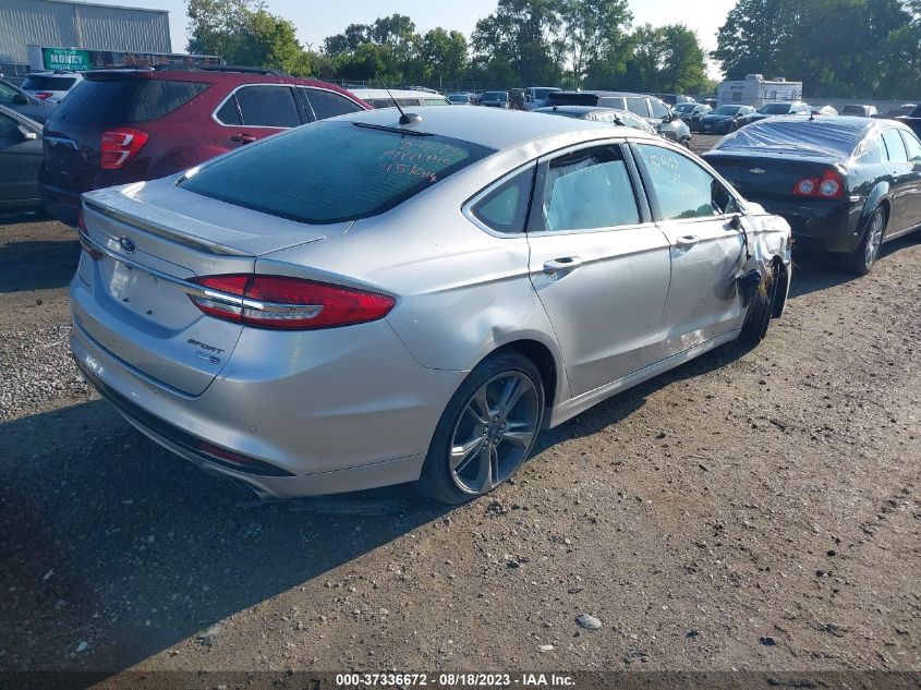 2017 FORD FUSION SPORT - 3FA6P0VP7HR194653