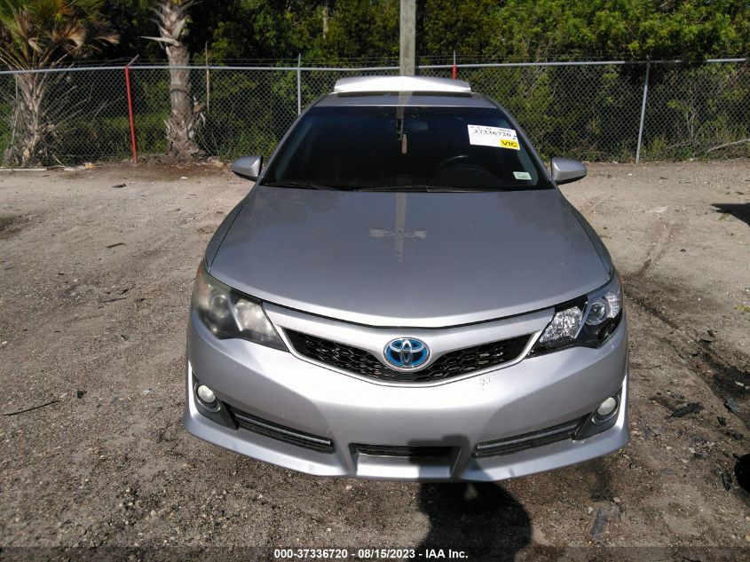 2014 TOYOTA CAMRY HYBRID LE/XLE/SE LIMITED EDITION - 4T1BD1FK7EU120594