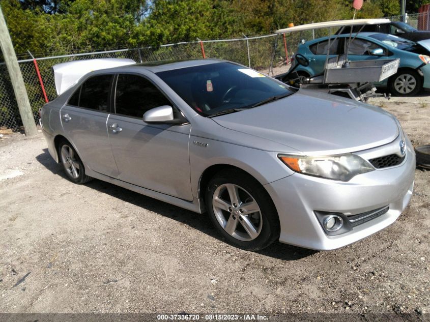 2014 TOYOTA CAMRY HYBRID LE/XLE/SE LIMITED EDITION - 4T1BD1FK7EU120594