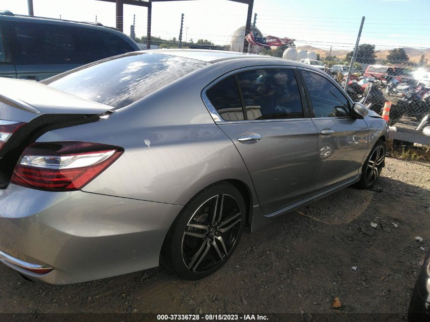 2017 HONDA ACCORD SEDAN SPORT - 1HGCR2F58HA272756