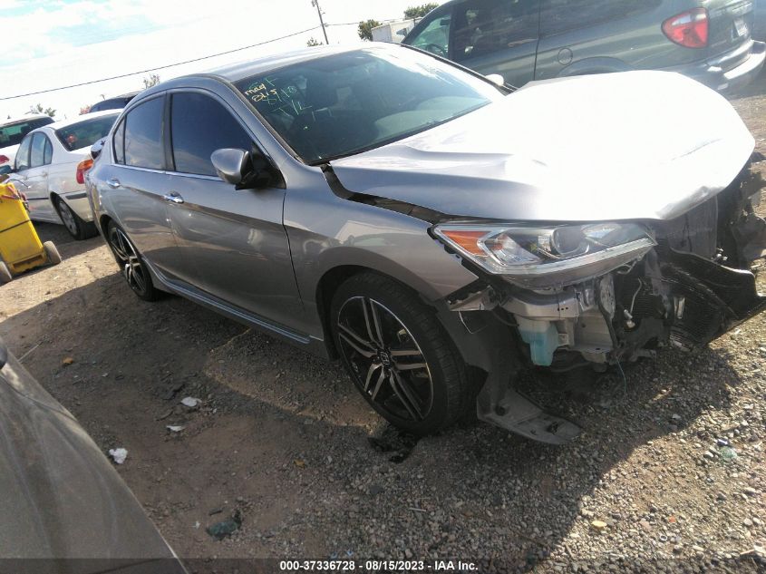 2017 HONDA ACCORD SEDAN SPORT - 1HGCR2F58HA272756