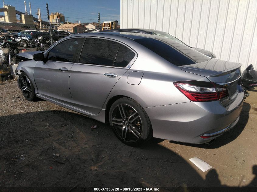 2017 HONDA ACCORD SEDAN SPORT - 1HGCR2F58HA272756