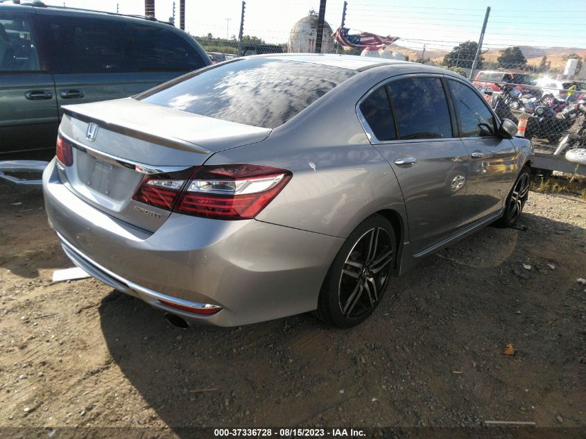 2017 HONDA ACCORD SEDAN SPORT - 1HGCR2F58HA272756