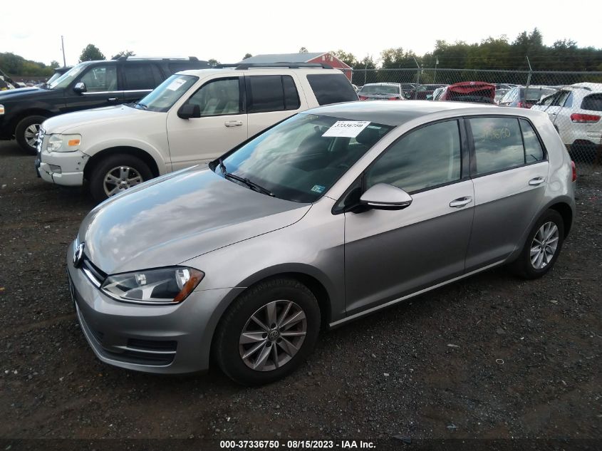 2015 VOLKSWAGEN GOLF TSI - 3VW217AU0FM029856