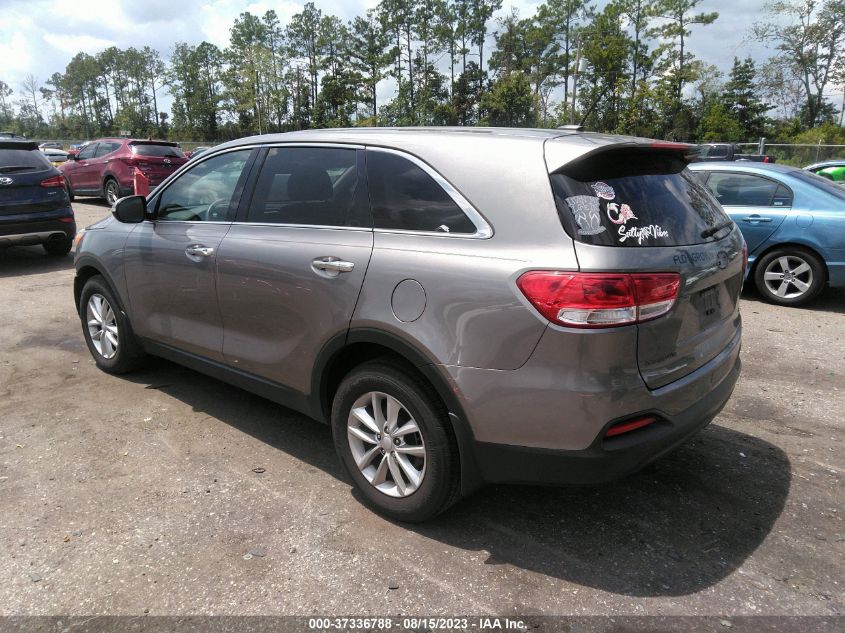 2018 KIA SORENTO LX/L - 5XYPG4A3XJG366585