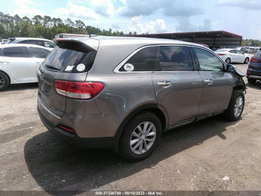 2018 KIA SORENTO LX/L - 5XYPG4A3XJG366585