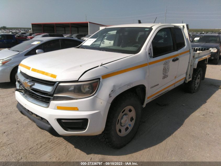 2018 CHEVROLET COLORADO 4WD WORK TRUCK - 1GCHTBEA7J1237362