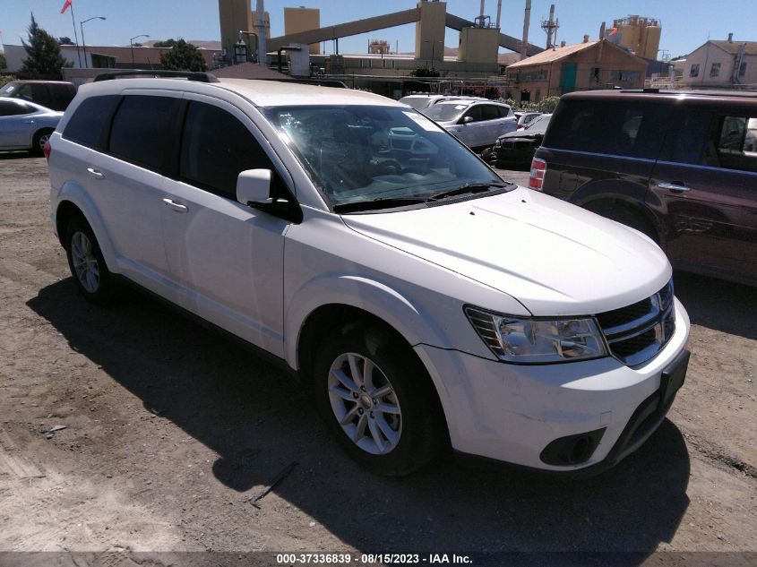 2017 DODGE JOURNEY SXT - 3C4PDCBG9HT533493