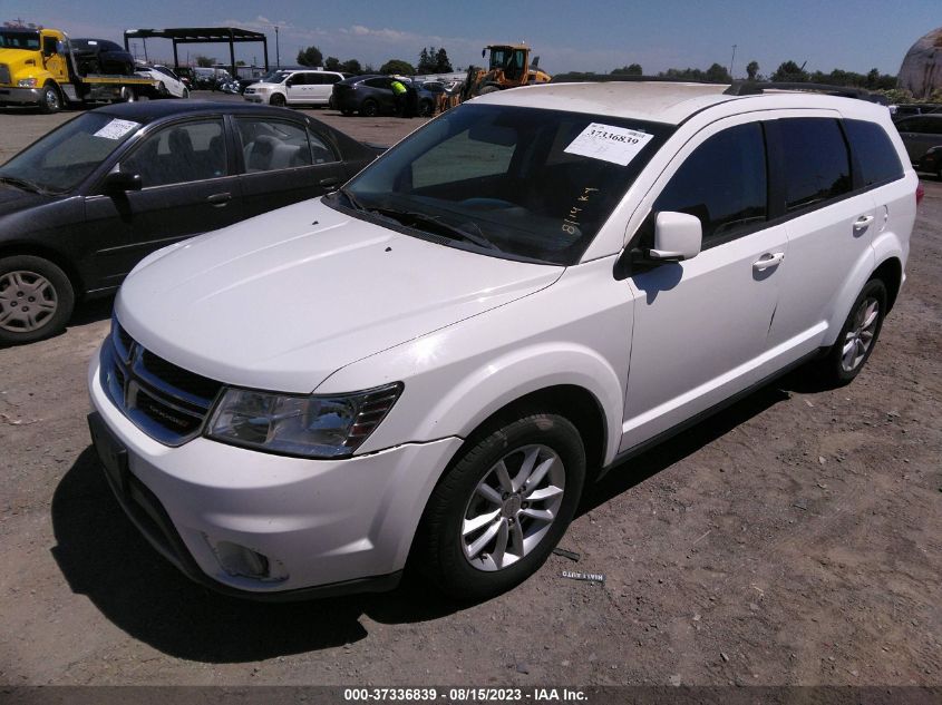 2017 DODGE JOURNEY SXT - 3C4PDCBG9HT533493