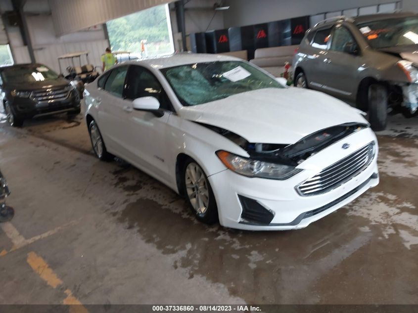 2019 FORD FUSION SE - 3FA6P0LU2KR21059