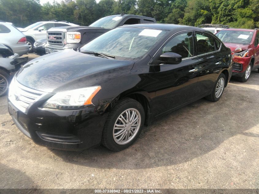 2015 NISSAN SENTRA SV - 3N1AB7AP4FY329742