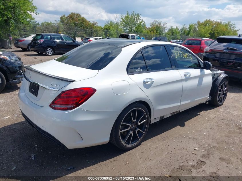 2017 MERCEDES-BENZ C-CLASS AMG C 43 - 55SWF6EB4HU215432