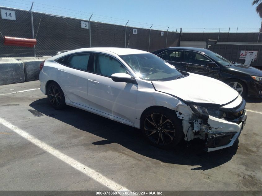 2019 HONDA CIVIC SEDAN SPORT - 19XFC2F80KE210814