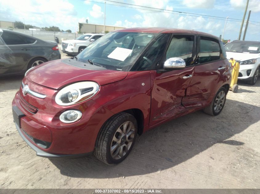 2015 FIAT 500L LOUNGE - ZFBCFACH3FZ032256
