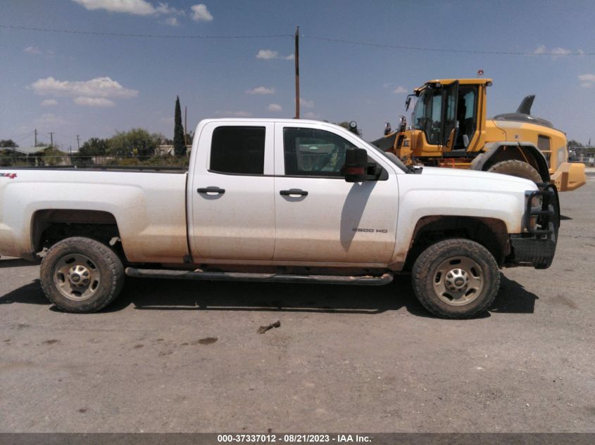 2018 CHEVROLET SILVERADO 2500HD WORK TRUCK - 1GC2KUEG4JZ184260