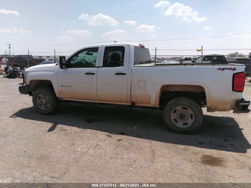 2018 CHEVROLET SILVERADO 2500HD WORK TRUCK - 1GC2KUEG4JZ184260