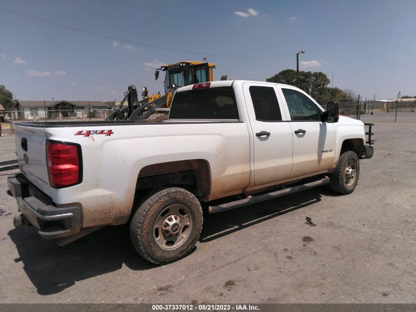 2018 CHEVROLET SILVERADO 2500HD WORK TRUCK - 1GC2KUEG4JZ184260