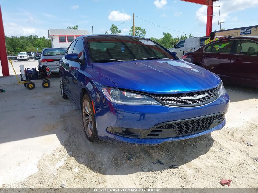 2015 CHRYSLER 200 S - 1C3CCCBG7FN518316