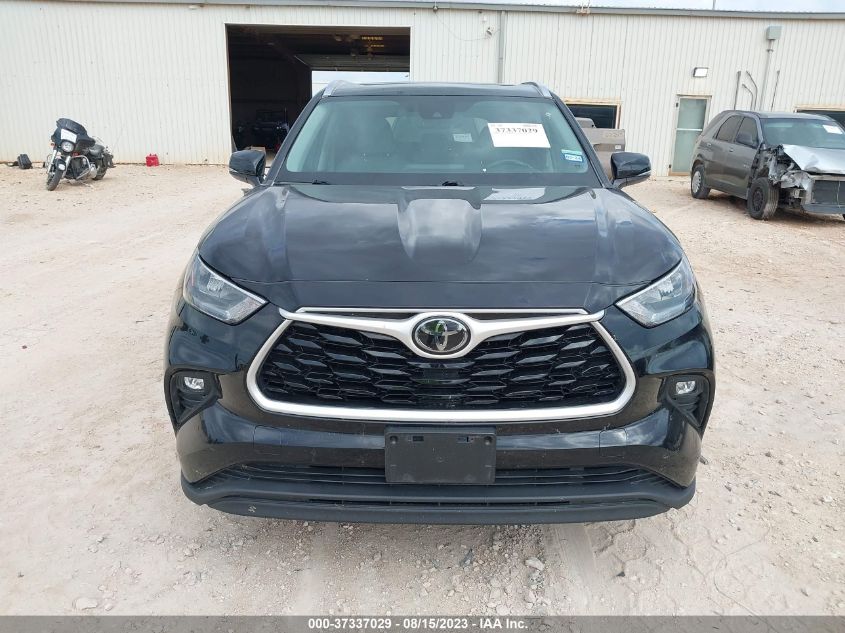 2020 TOYOTA HIGHLANDER XLE - 5TDHZRBH2LS039626