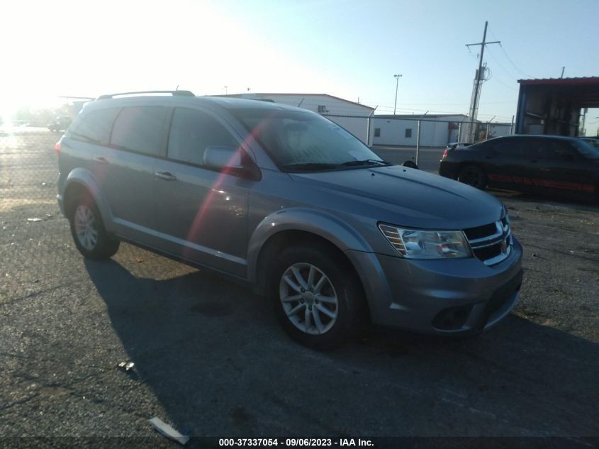 2016 DODGE JOURNEY SXT - 3C4PDDBG3GT192161