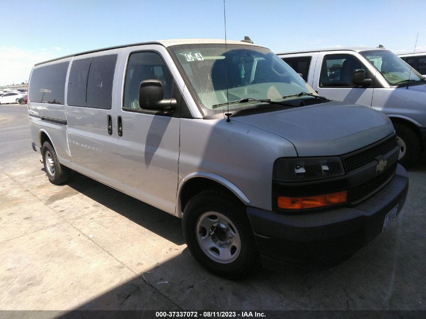 2018 CHEVROLET EXPRESS PASSENGER LS - 1GAZGNFG7J1272599