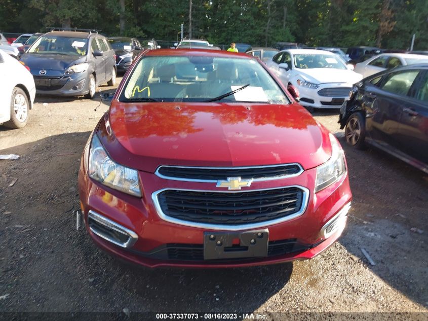 2016 CHEVROLET CRUZE LIMITED LT - 1G1PF5SB0G7117659