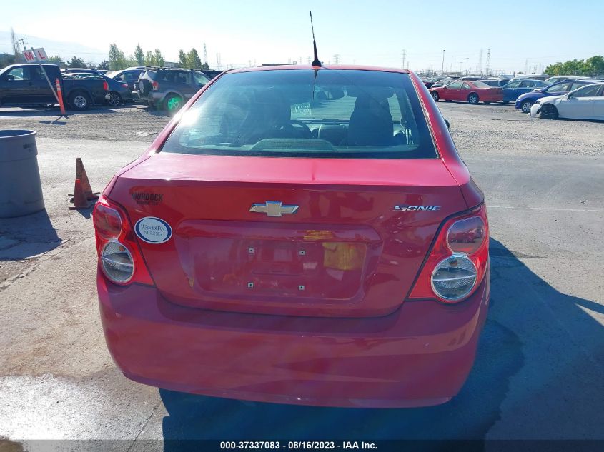 2013 CHEVROLET SONIC LS - 1G1JA5SH6D4117834