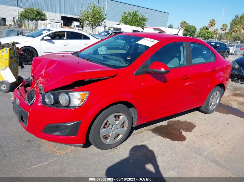2013 CHEVROLET SONIC LS - 1G1JA5SH6D4117834