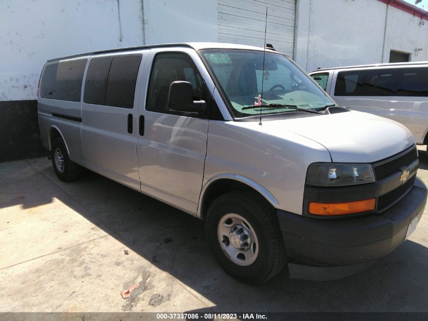 2018 CHEVROLET EXPRESS PASSENGER LS - 1GAZGNFG9J1272846