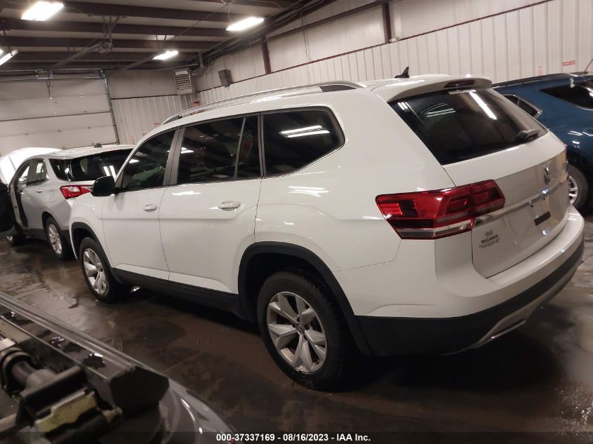 2019 VOLKSWAGEN ATLAS 3.6L V6 SE W/TECHNOLOGY - 1V2UR2CA6KC556305