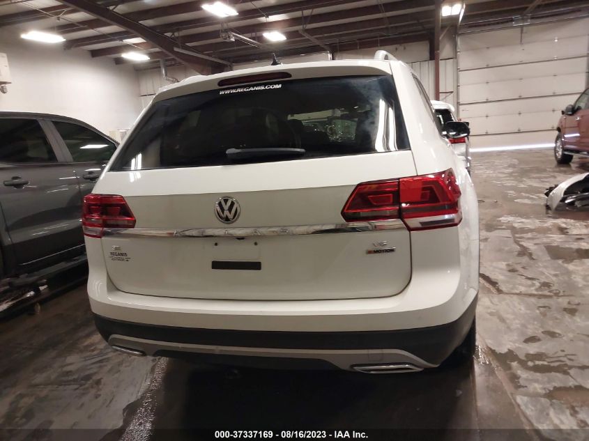2019 VOLKSWAGEN ATLAS 3.6L V6 SE W/TECHNOLOGY - 1V2UR2CA6KC556305