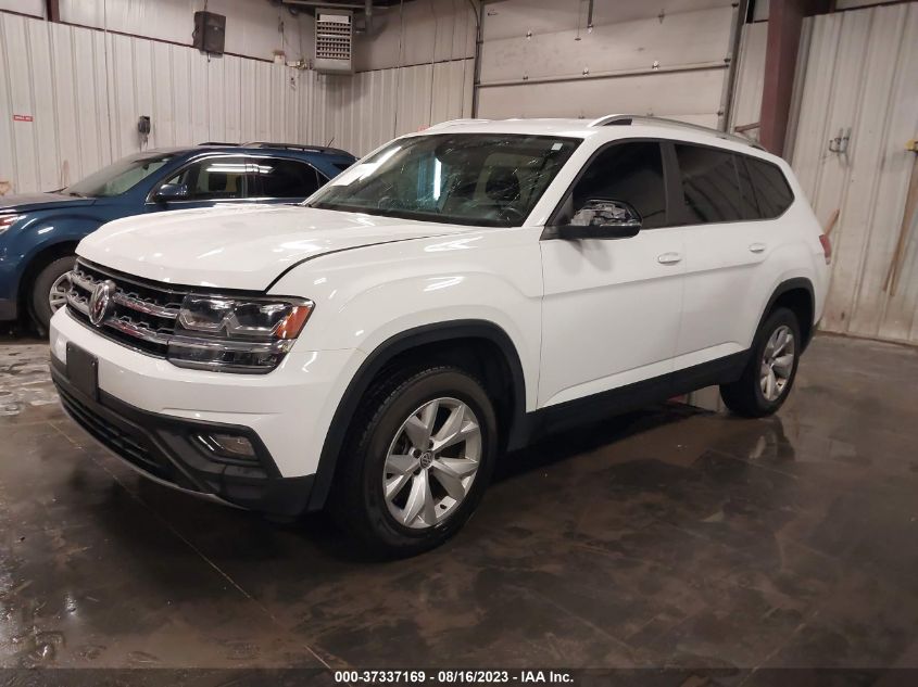 2019 VOLKSWAGEN ATLAS 3.6L V6 SE W/TECHNOLOGY - 1V2UR2CA6KC556305