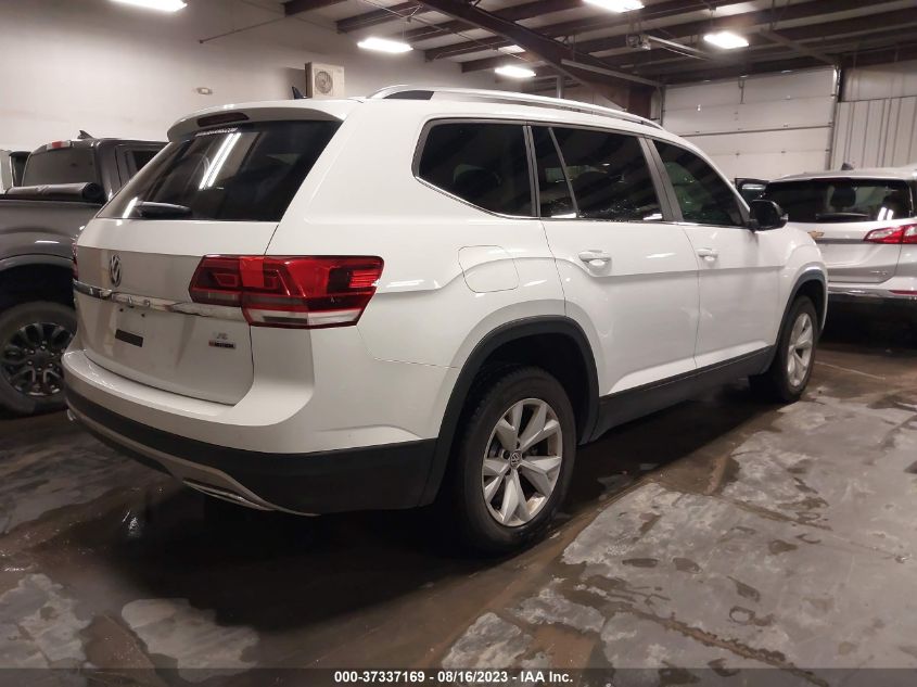 2019 VOLKSWAGEN ATLAS 3.6L V6 SE W/TECHNOLOGY - 1V2UR2CA6KC556305