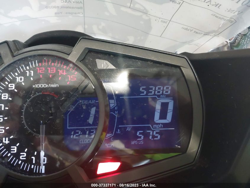 2018 KAWASAKI EX400 JKAEXKG15JDA05276