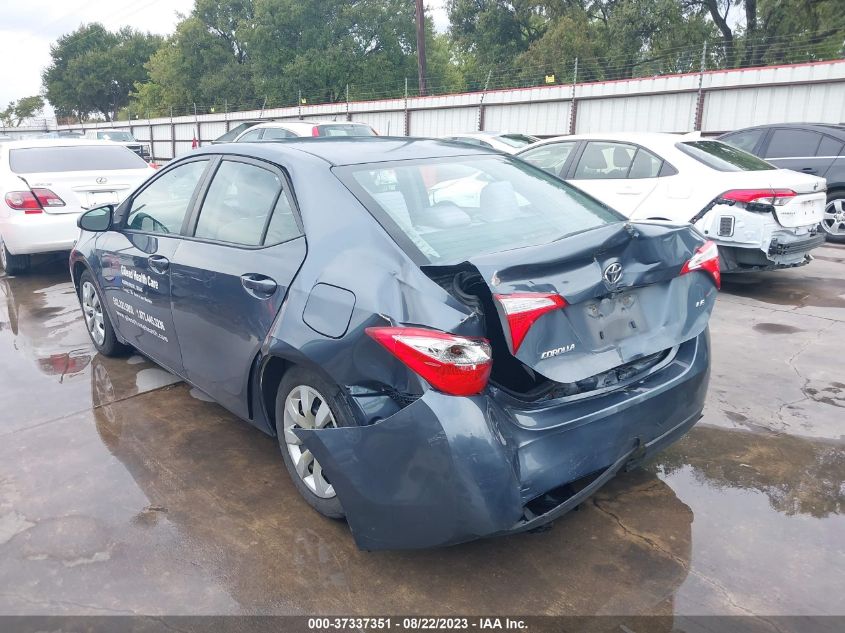 2014 TOYOTA COROLLA L/LE/S/S PLUS/LE PLUS - 2T1BURHE9EC132625