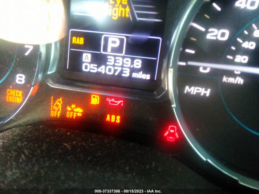2018 SUBARU FORESTER 2.5I TOURING - JF2SJAWC4JH577387