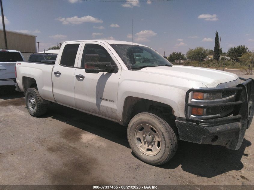 2019 CHEVROLET SILVERADO 2500HD WORK TRUCK - 2GC2KREG1K1243191