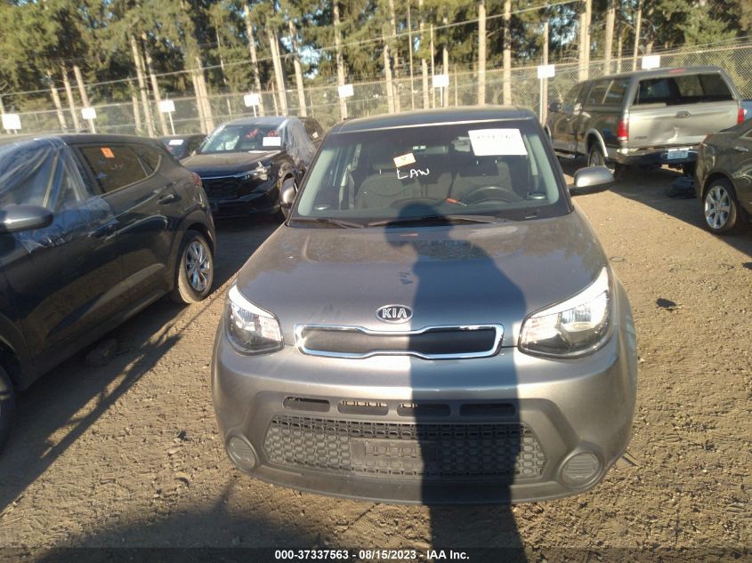 2016 KIA SOUL BASE - KNDJN2A23G7271752