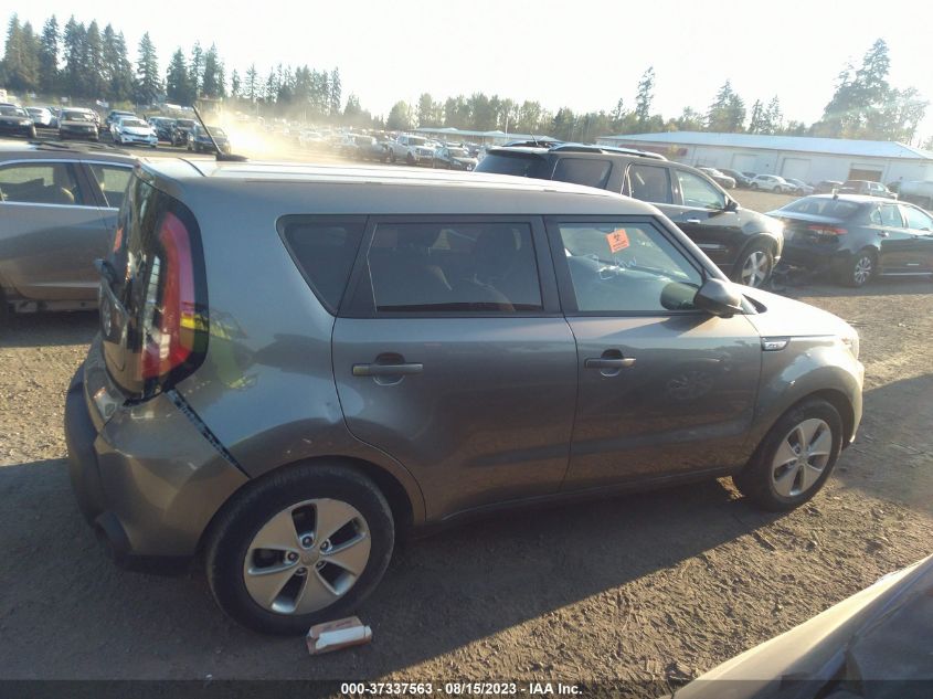 2016 KIA SOUL BASE - KNDJN2A23G7271752