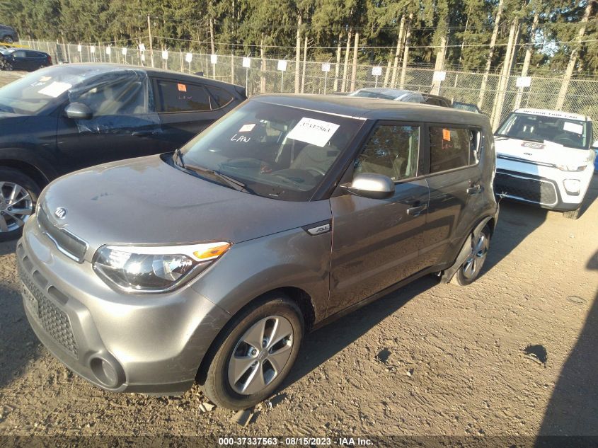 2016 KIA SOUL BASE - KNDJN2A23G7271752