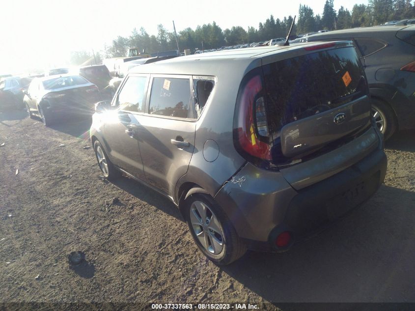 2016 KIA SOUL BASE - KNDJN2A23G7271752