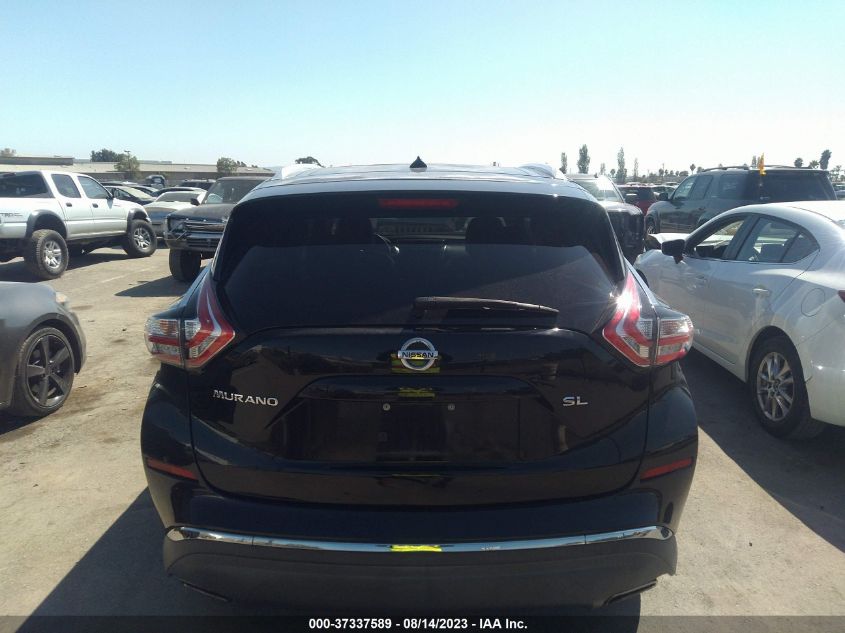 2015 NISSAN MURANO SL - 5N1AZ2MG6FN234969