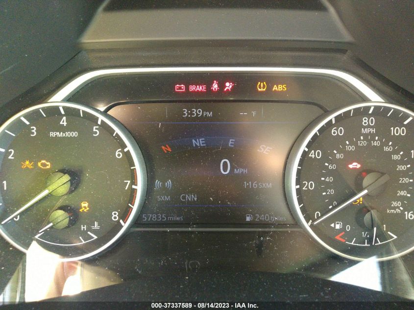 2015 NISSAN MURANO SL - 5N1AZ2MG6FN234969