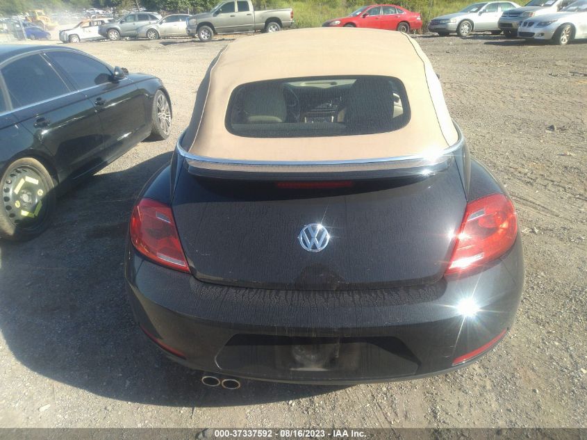 2014 VOLKSWAGEN BEETLE CONVERTIBLE 2.5L 3VW5X7AT0EM801130