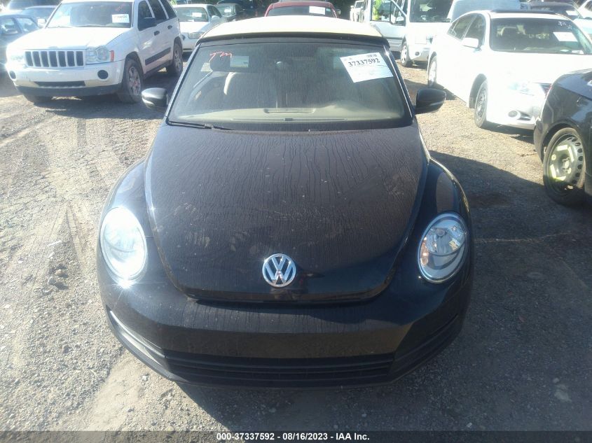 2014 VOLKSWAGEN BEETLE CONVERTIBLE 2.5L 3VW5X7AT0EM801130