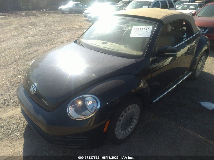 2014 VOLKSWAGEN BEETLE CONVERTIBLE 2.5L 3VW5X7AT0EM801130