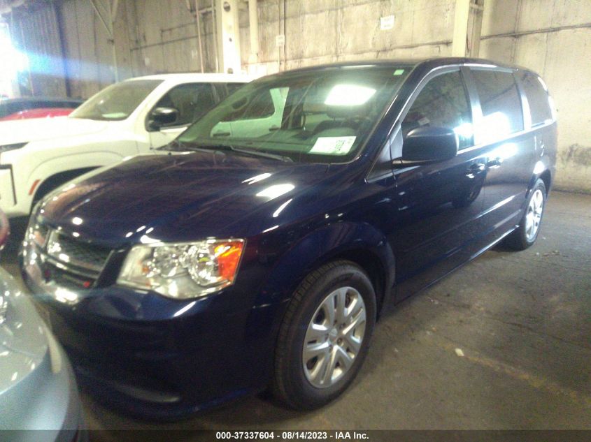 2016 DODGE GRAND CARAVAN SE - 2C4RDGBG3GR105744
