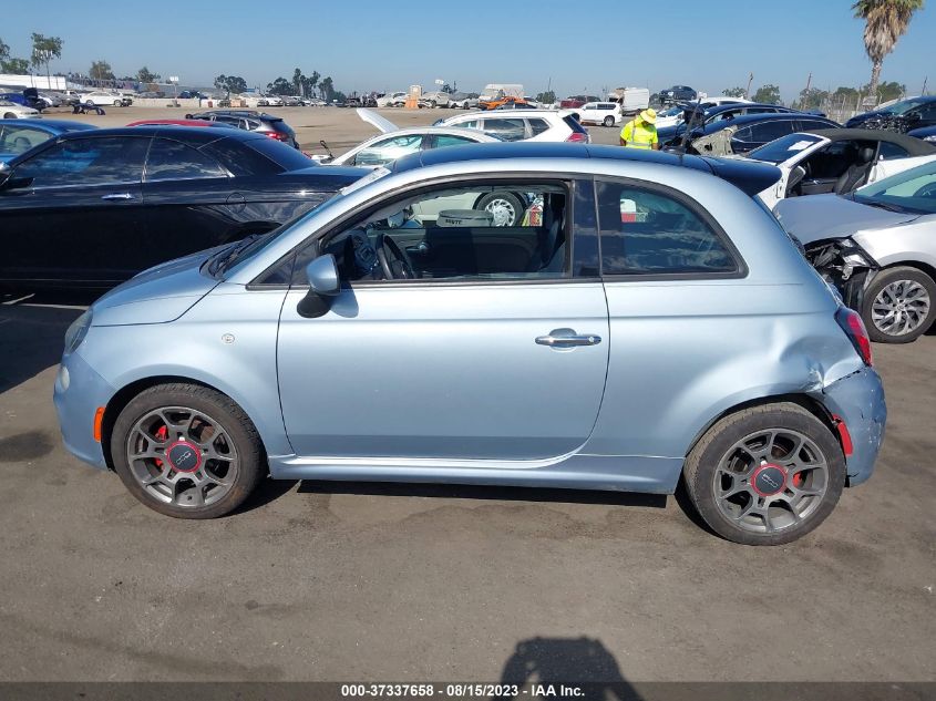 2013 FIAT 500 SPORT CATTIVA - 3C3CFFBR4DT743848